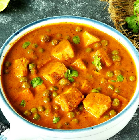 matar paneer